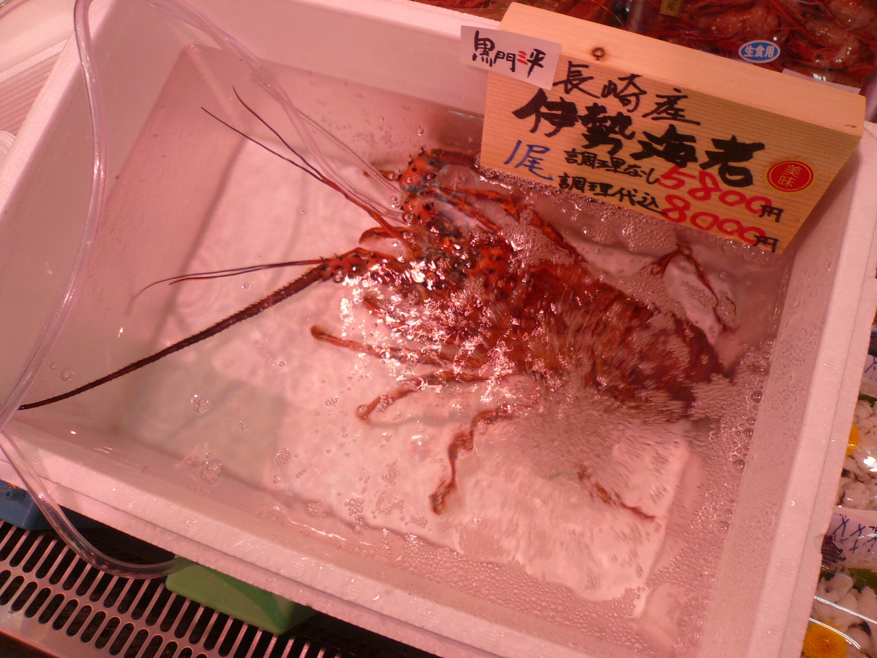 伊勢海老 黒門三平